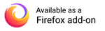 Firefox extension button image